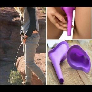 Camping potty on the go